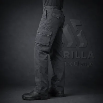 GORILLA – דגמ"ח עבודה קלאסי | 6 כיסים | 100% כותנה