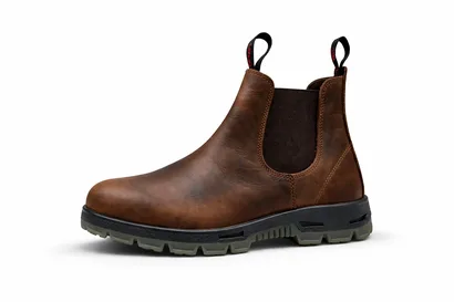 נעל עבודה לגבר צבע חום דגם Gorilla 517 ללא מגן