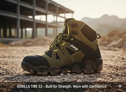 נעל עבודה גבוהה לגבר דגם Tire 7795