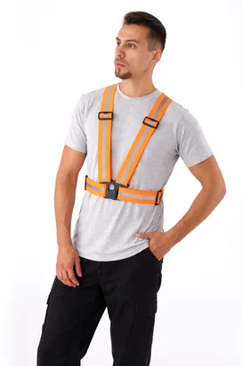 רצועות אפוד עם מחזיר אור