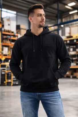 קפוצ’ון טריקו לגברים – 100% כותנה איכותית